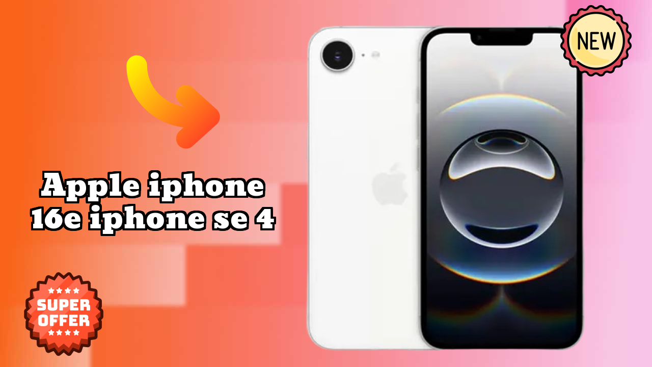 Apple IPhone 16E (iPhone SE 4) RAM Performance: 8 GB RAM Gaming Tested