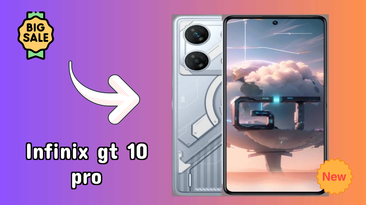 Infinix GT 10 Pro Display Technology: 6.67 Inches (16.94 Cm) Screen