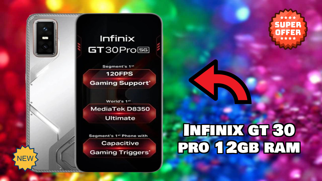 Infinix GT 30 Pro 12GB RAM at ₹26,490 - Everything About It