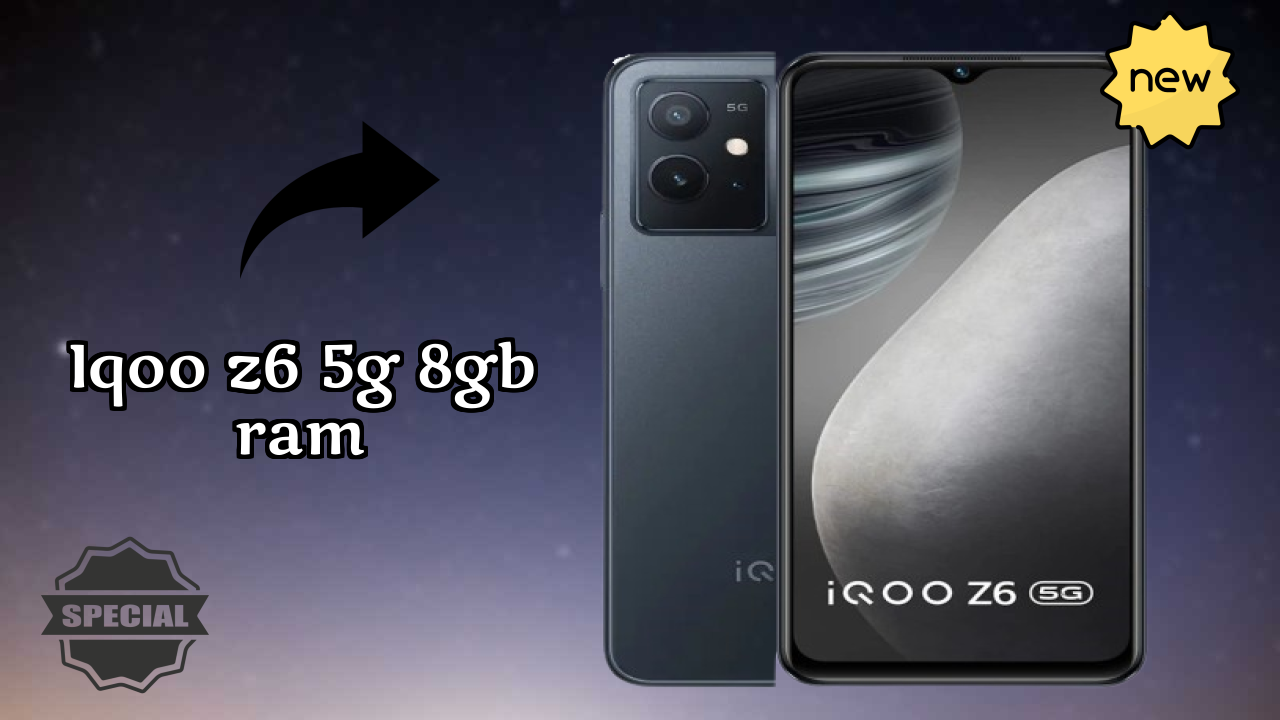 Best IQOO Z6 5G 8GB RAM Deals - Price Dropped to ₹17,999 Only!