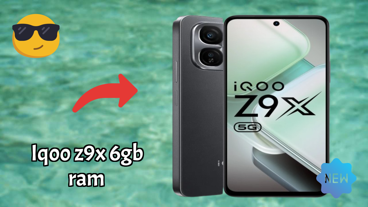 IQOO Z9x 6GB RAM Performance: 6 GB RAM Gaming Test