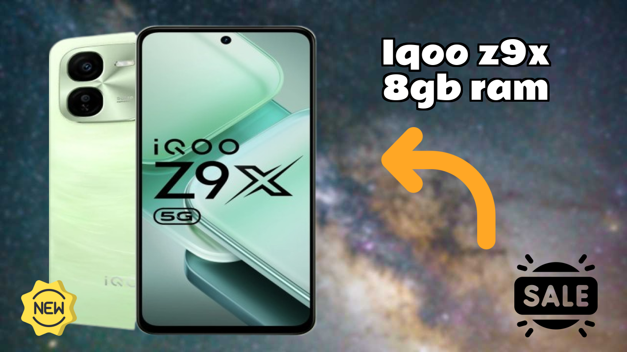 IQOO Z9x 8GB RAM Price Drop Alert: Now Just ₹15,799 Only!