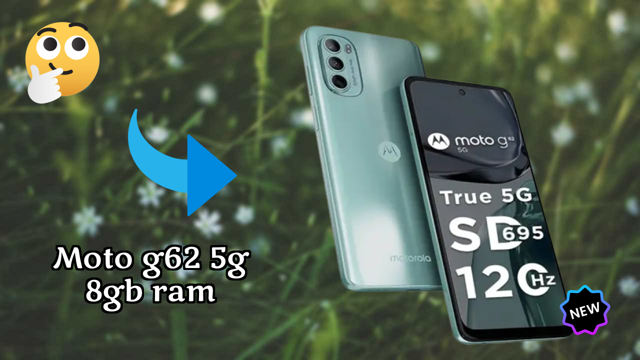 Moto G62 5G 8GB RAM Display Size: 6.5 Inches (16.51 Cm) Screen Test