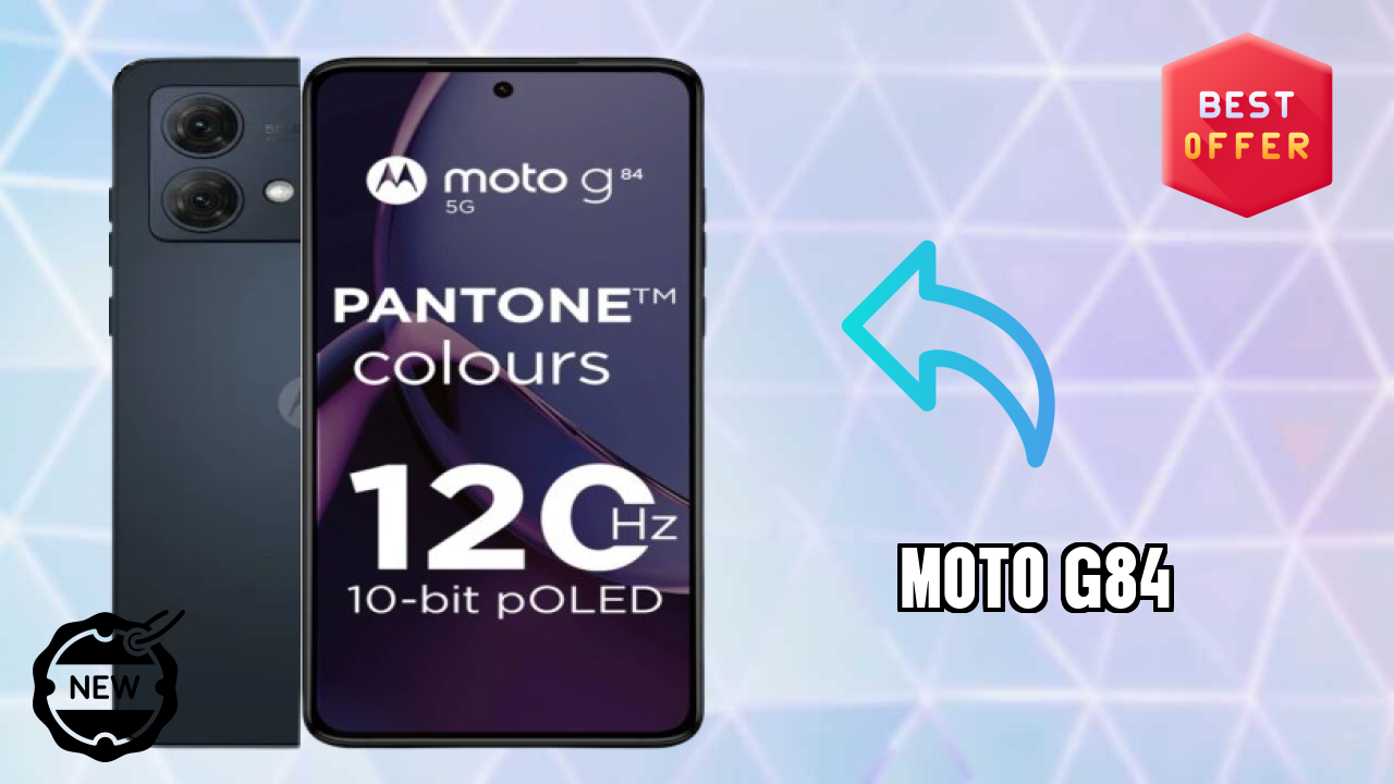 Moto G84 Display Quality: 6.55 Inches (16.64 Cm) Screen Review