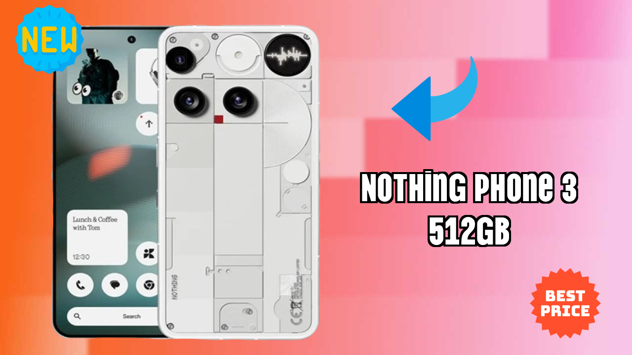 Nothing Phone 3 512GB Display Analysis: 6.67 Inches (16.94 Cm) Screen Quality