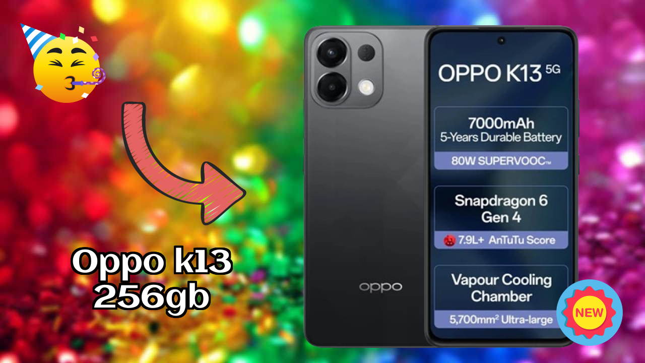 OPPO K13 256GB Processor Test: Snapdragon 6 Gen 4 Benchmarks