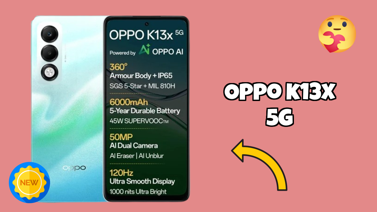 OPPO K13x 5G Hands-On Review: MediaTek Dimensity 6300 Performance Tested
