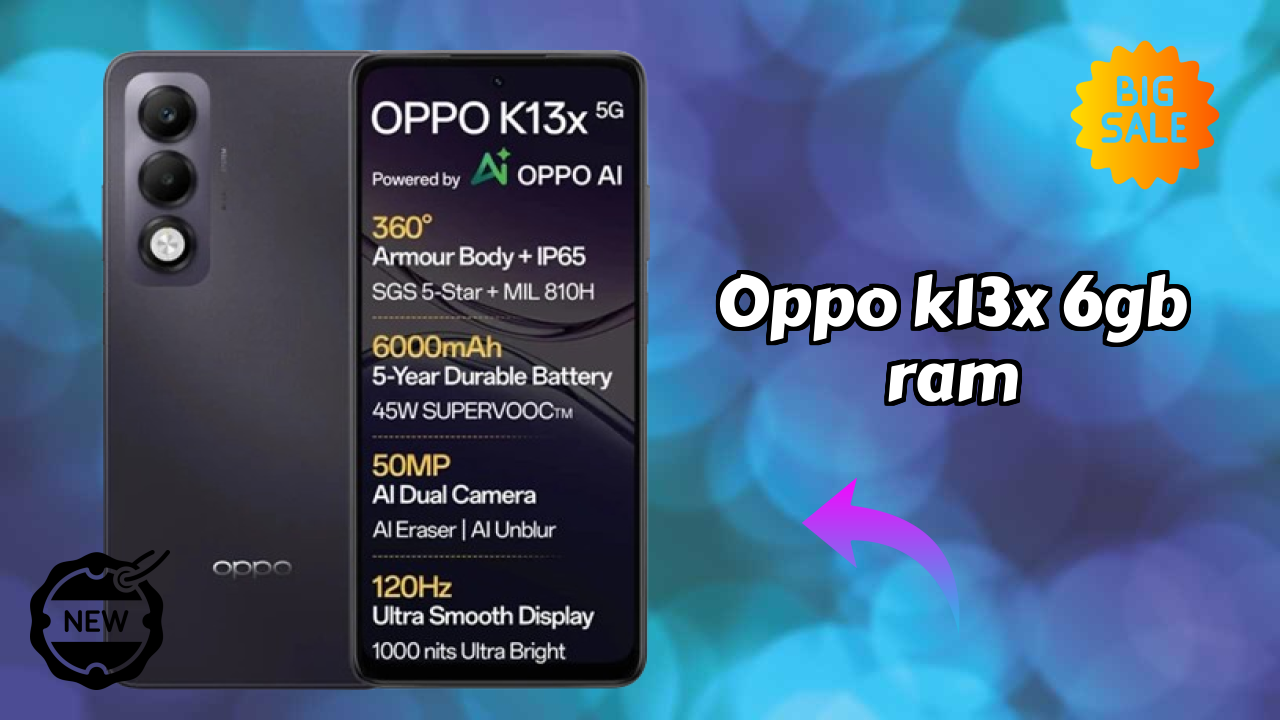 OPPO K13x 6GB RAM Price Analysis: ₹11,999 Value Check
