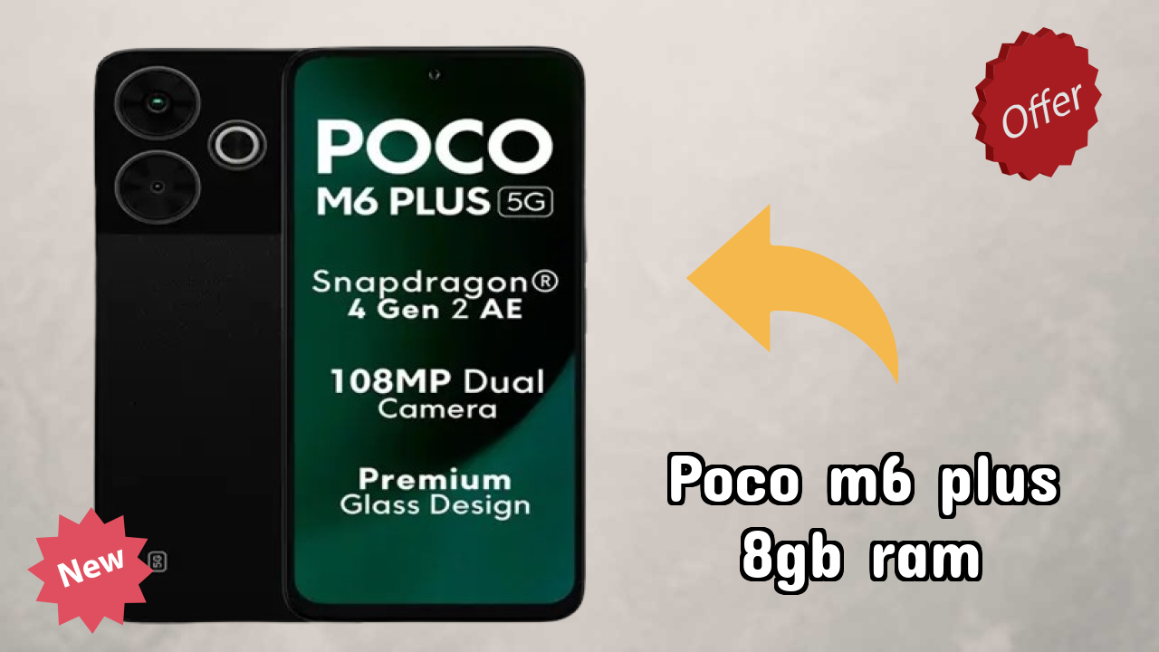POCO M6 Plus 8GB RAM Selfie Camera: 13 MP Front Camera Quality Review