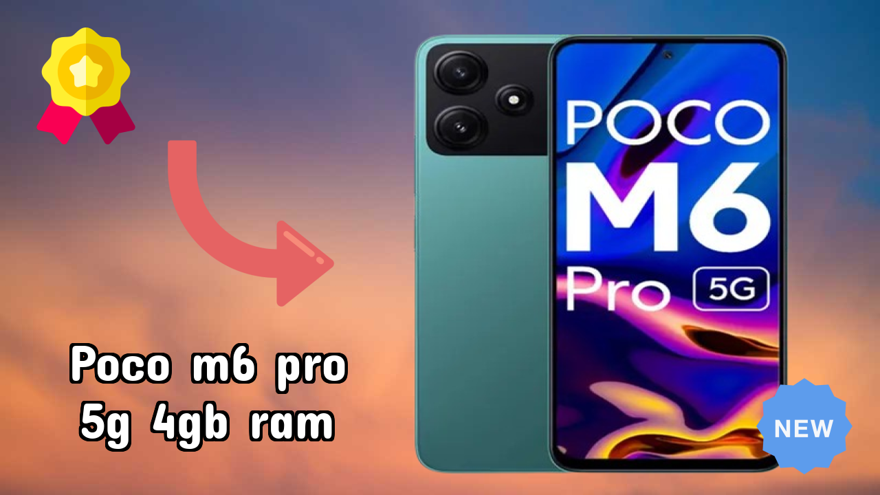 POCO M6 Pro 5G 4GB RAM at ₹10,999 - Everything About This Phone