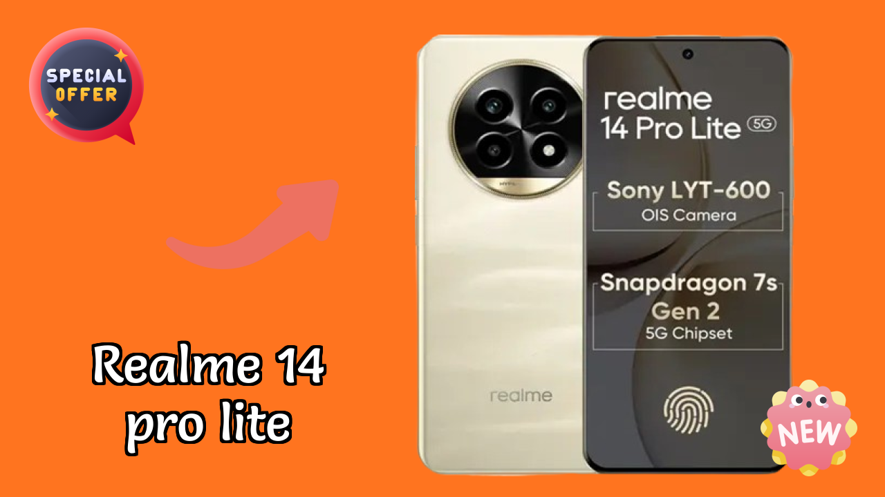 Realme 14 Pro Lite Display Analysis: 6.7 Inches (17.02 Cm) Quality