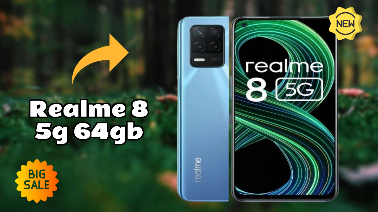 Realme 8 5G 64GB at ₹15,499 - Best Features Highlighted