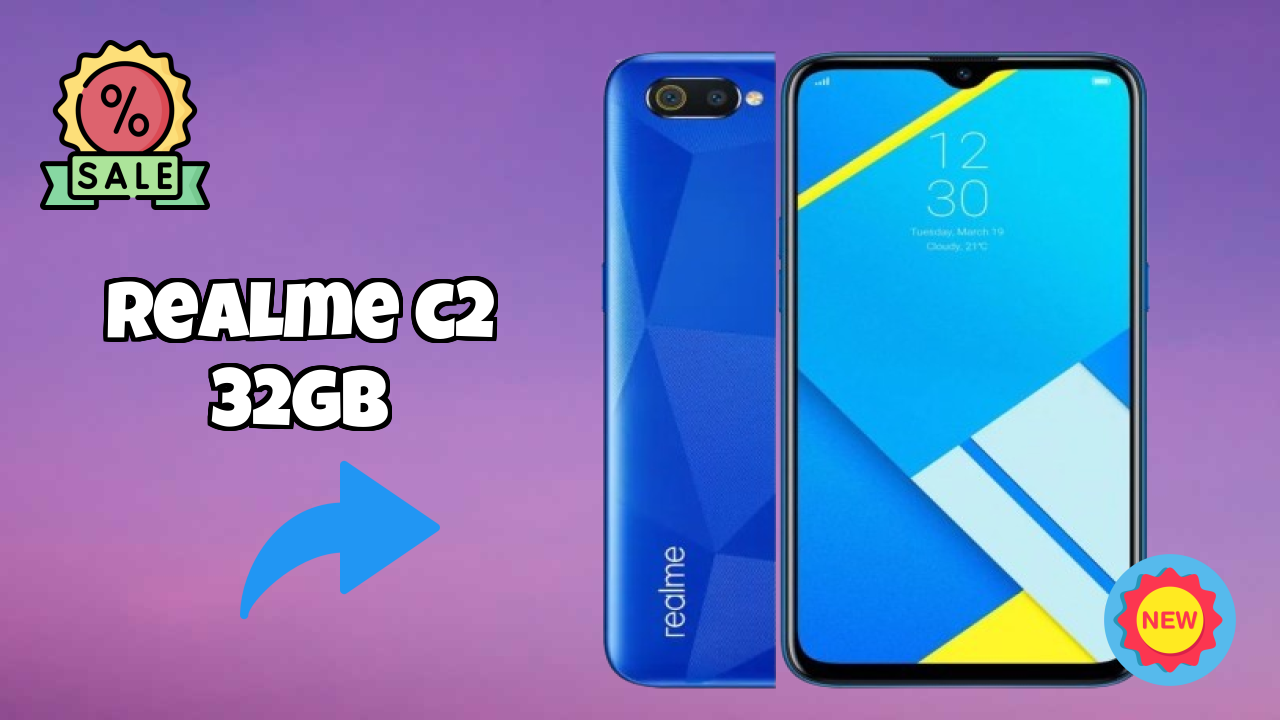 Realme C2 32GB Display Analysis: 6.1 Inches (15.49 Cm) Screen Quality