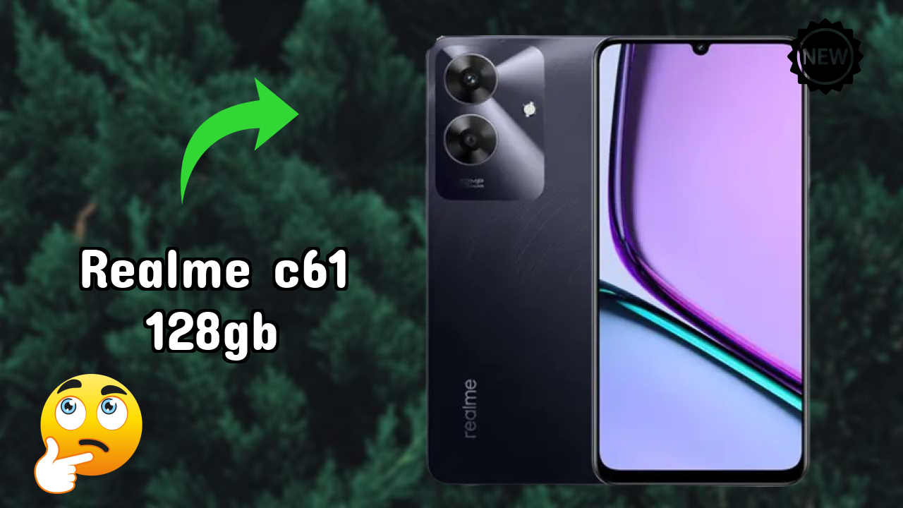 Realme C61 128GB at ₹8,499 - Complete Specifications List