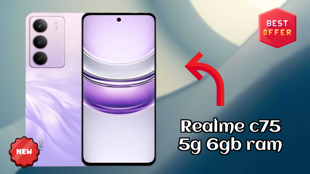 Realme C75 5G 6GB RAM Price: ₹12,999 - Worth the Investment?