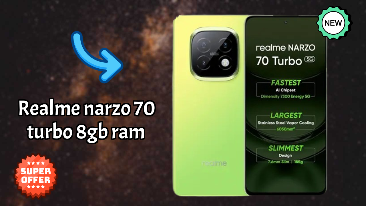 Realme Narzo 70 Turbo 8GB RAM Battery Life: 5000 MAh Real-World Review