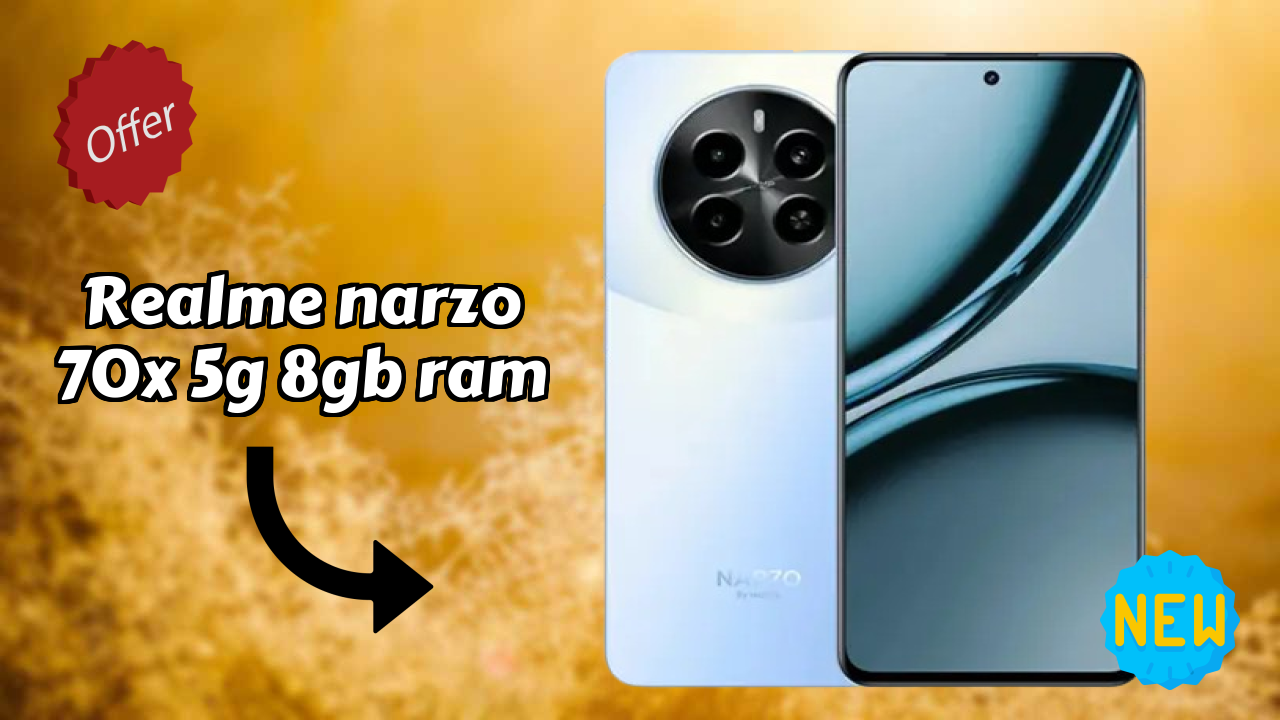 Realme Narzo 70x 5G 8GB RAM Battery Life: 5000 MAh How Long Lasts