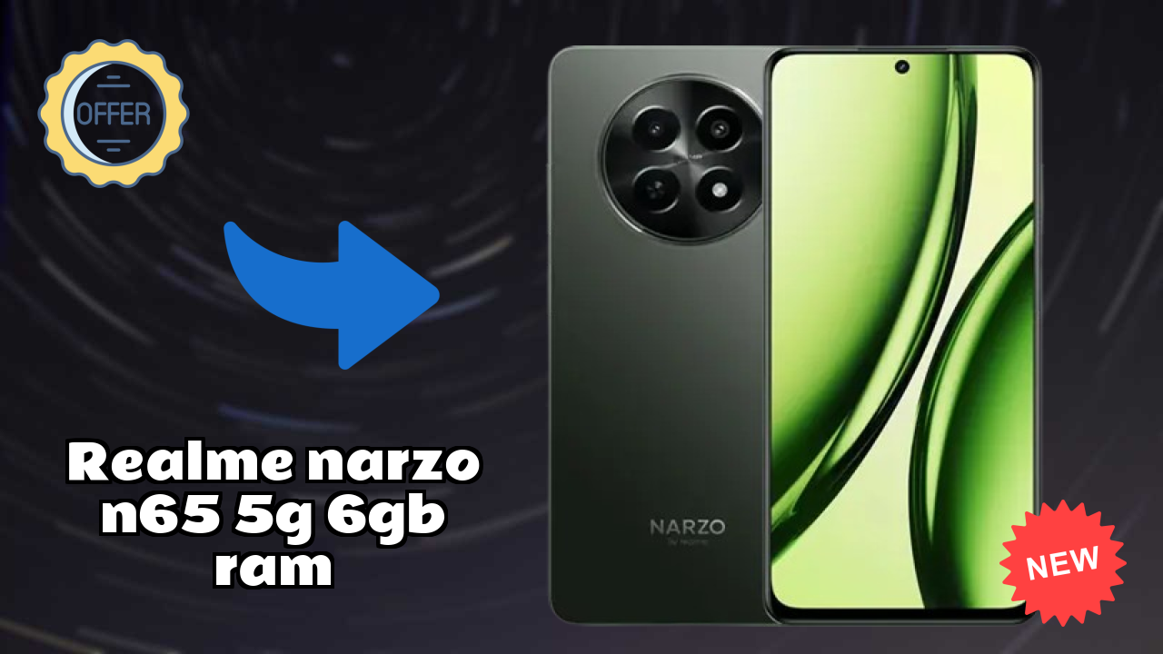 Realme Narzo N65 5G 6GB RAM Processor Test: MediaTek Dimensity 6300 Speed Review