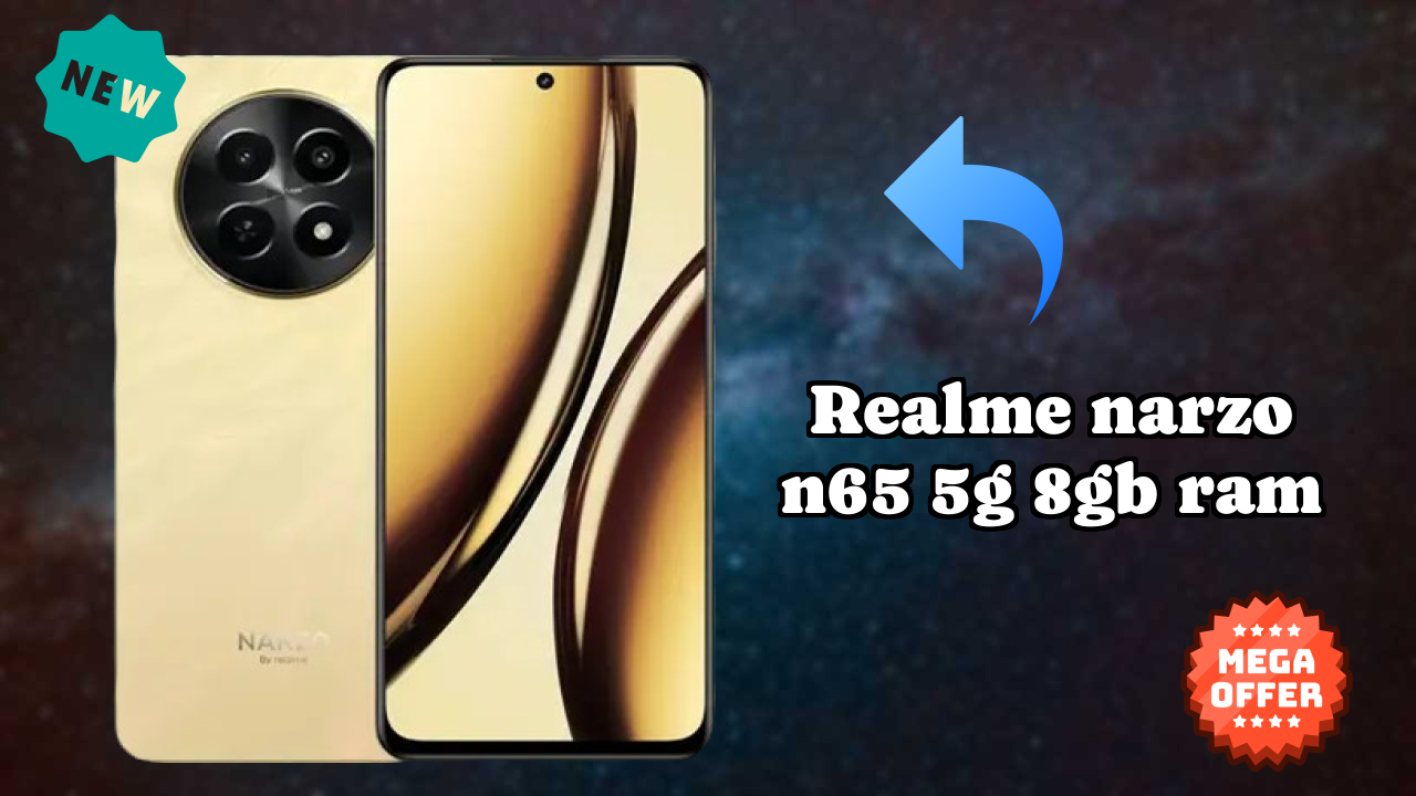 Realme Fans Alert: Realme Narzo N65 5G 8GB RAM Massive Price Drop to ₹13,895