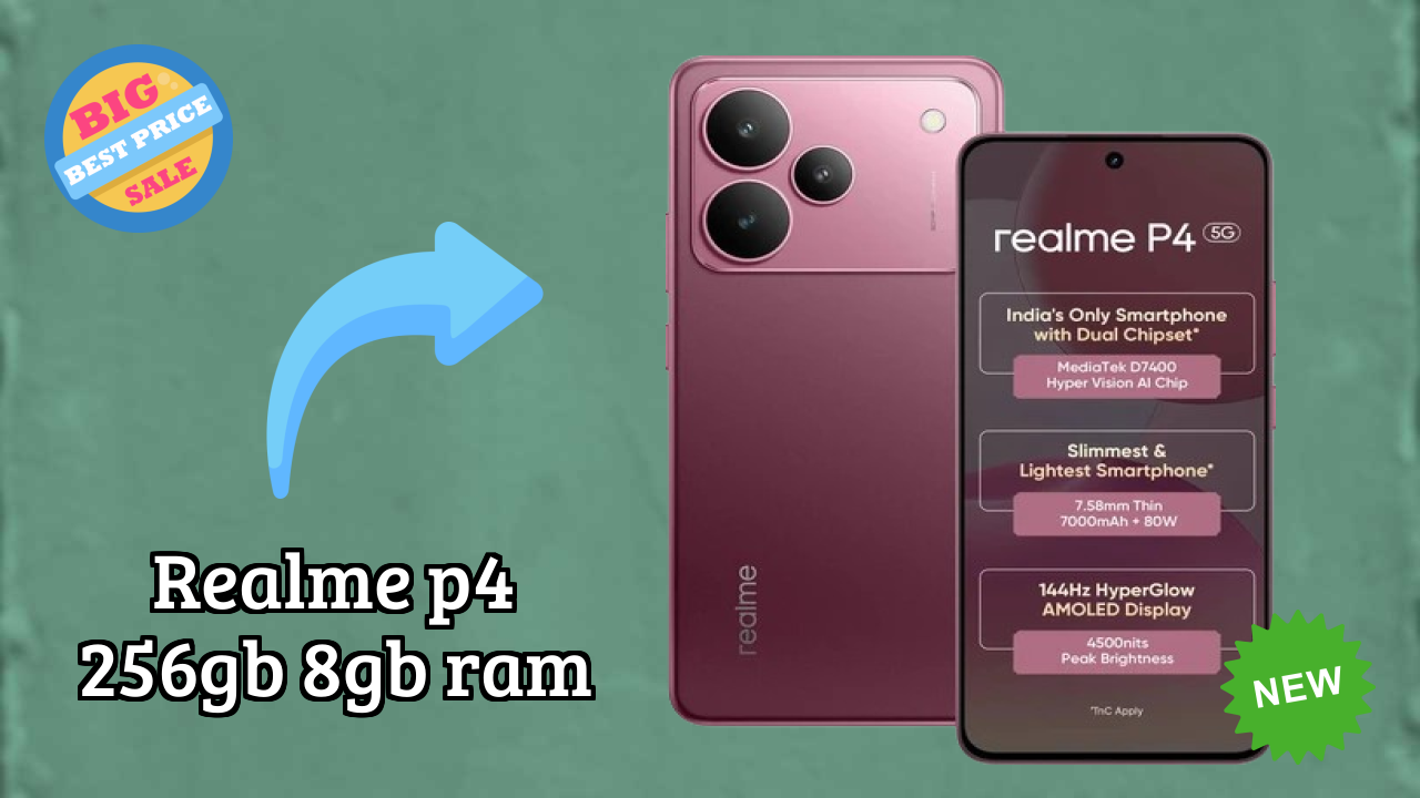 Realme P4 256GB 8GB RAM Performance: 8 GB RAM Gaming Tested