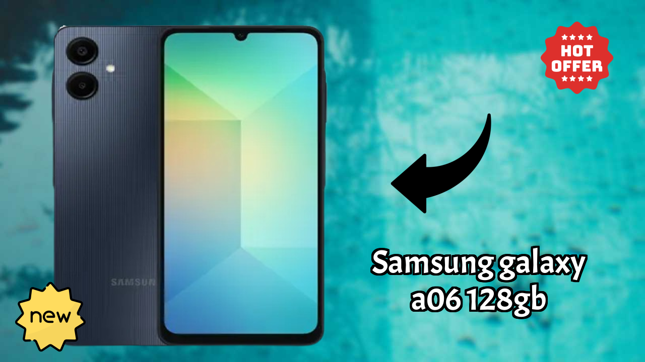 Samsung Galaxy A06 128GB Display Review: 6.7 Inches (17.02 Cm) Screen Test