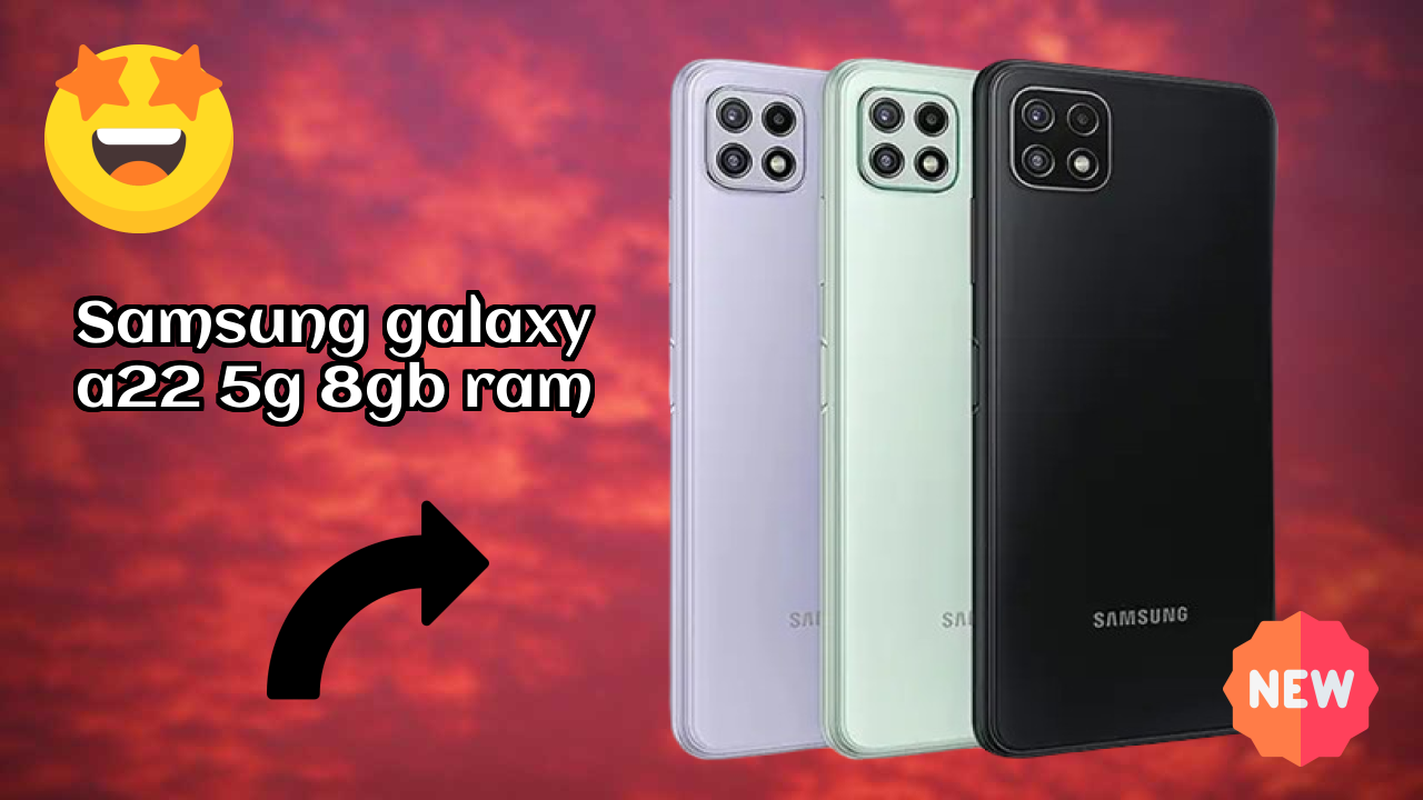 Unboxing Samsung Samsung Galaxy A22 5G 8GB RAM - First Impressions & Features