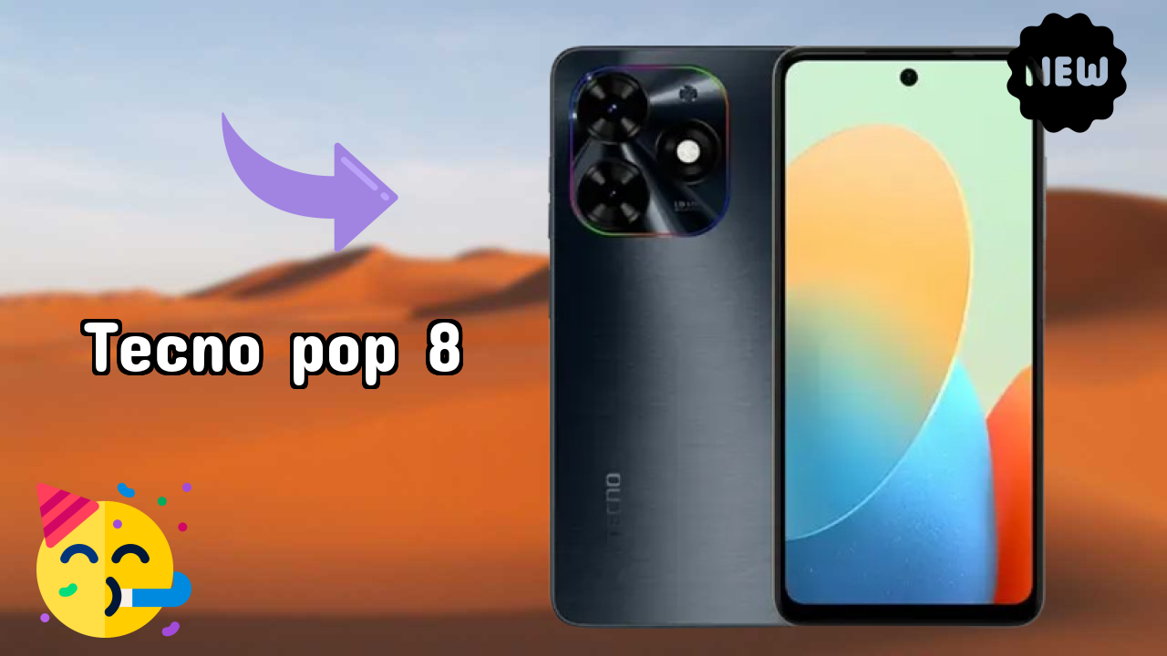 Tecno Pop 8 Camera Quality: 8 MP Front Camera Selfie