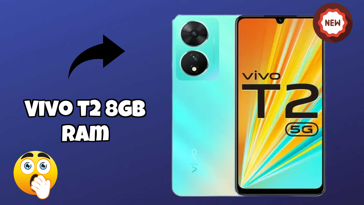 Vivo T2 8GB RAM Test: 8 GB RAM Handles Gaming Well