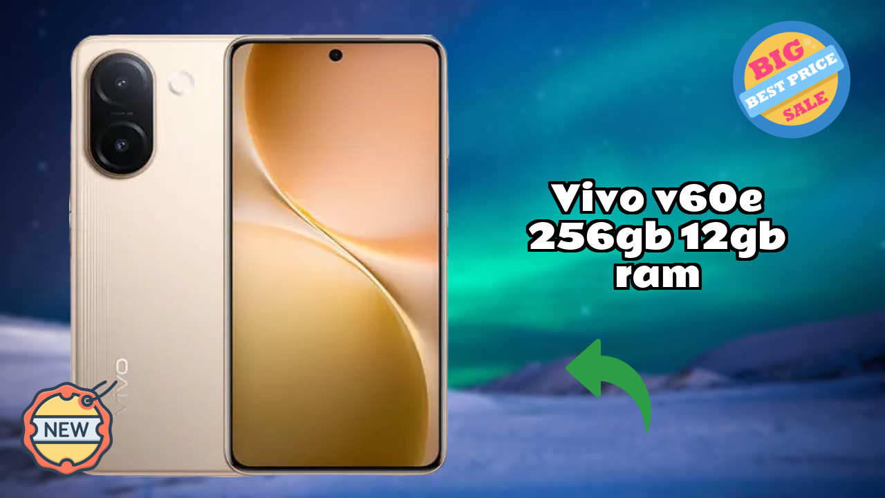 Vivo V60e 256GB 12GB RAM Price: ₹33,999 - Complete Analysis