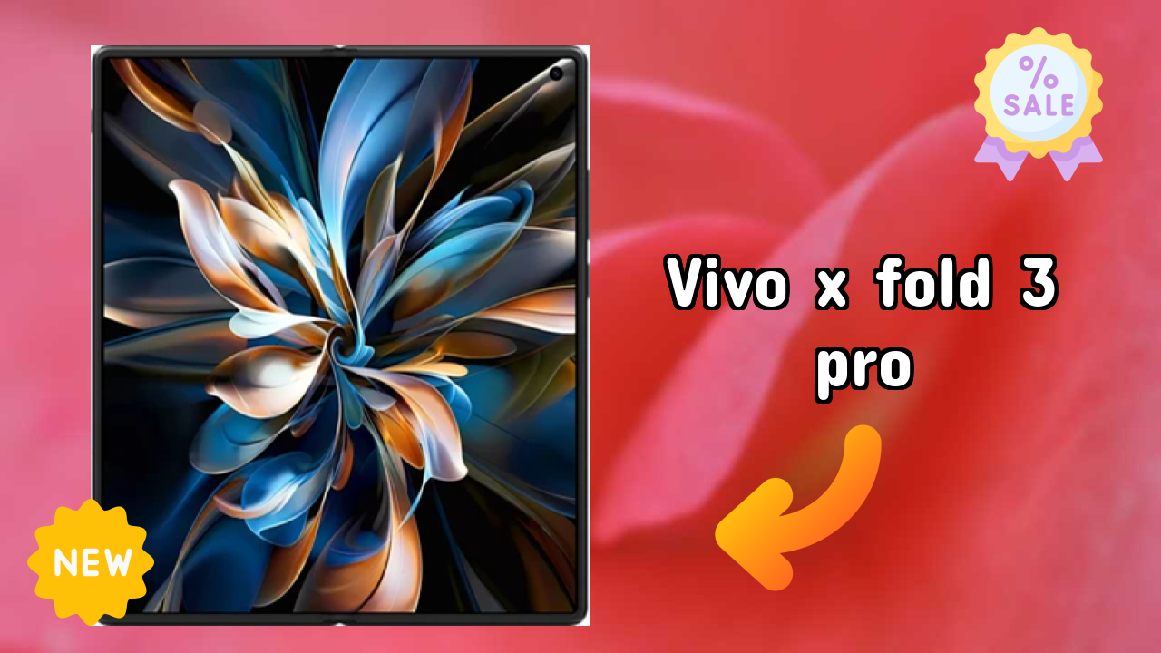 Vivo X Fold 3 Pro Display Analysis: 8.03 Inches (20.4 Cm) Screen