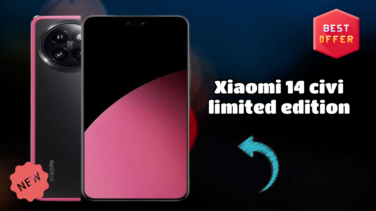 Best Budget Phone Alert: Xiaomi 14 Civi Limited Edition Now at Just ₹48,999