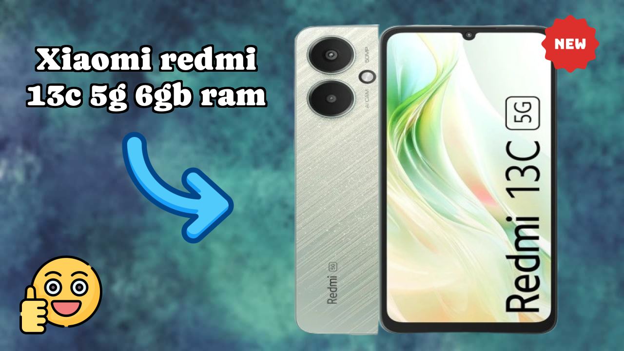 Xiaomi Redmi 13C 5G 6GB RAM Display Technology: IPS LCD Explained
