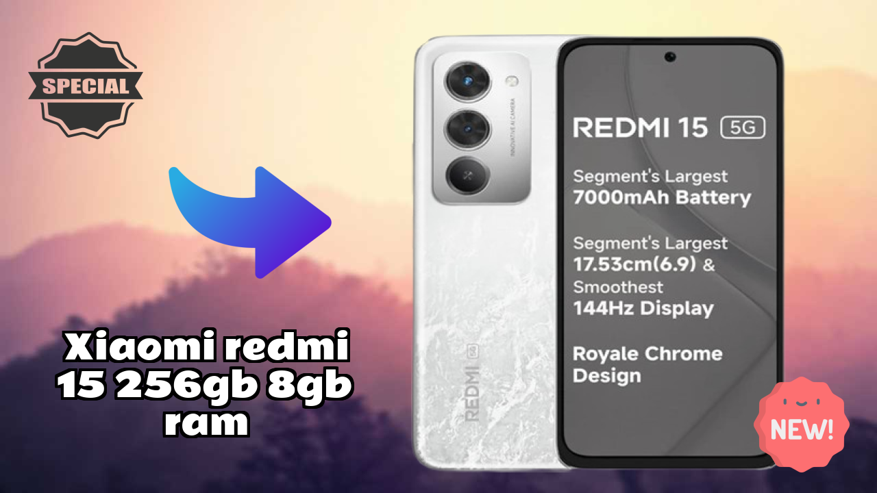 Xiaomi Redmi 15 256GB 8GB RAM vs iPhone: Detailed Feature Compare